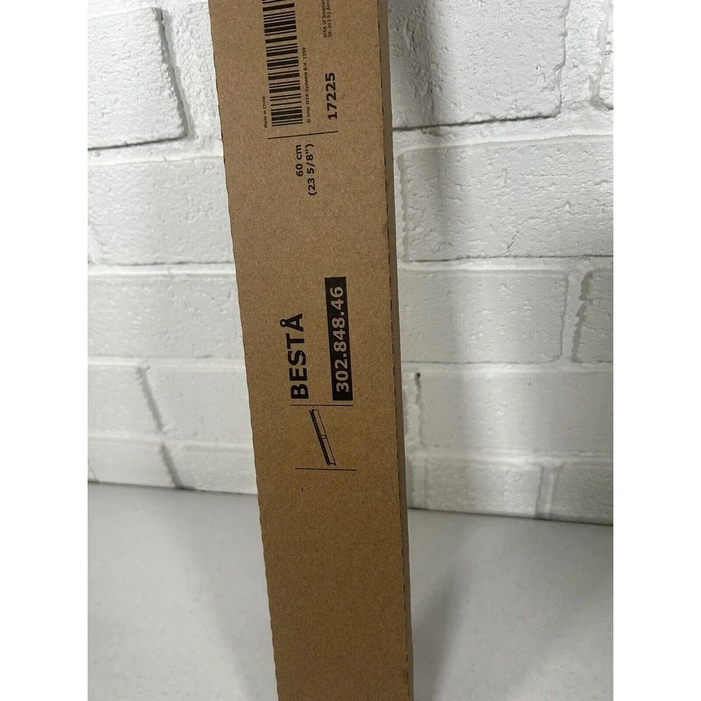 Ikea Besta Suspension Rail Mount 23 5/8” Long 302.848.46 New